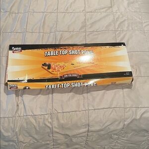 Table Top Shot Pong Game
